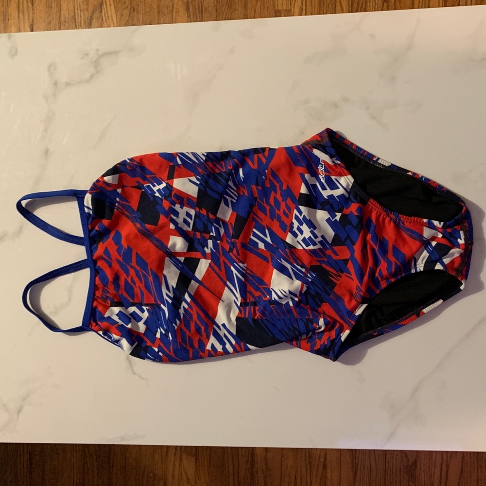 Woman’s dolfin practice suit